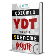 YDT-YKSDİL ÇÖZÜMLÜ 5 DENEME