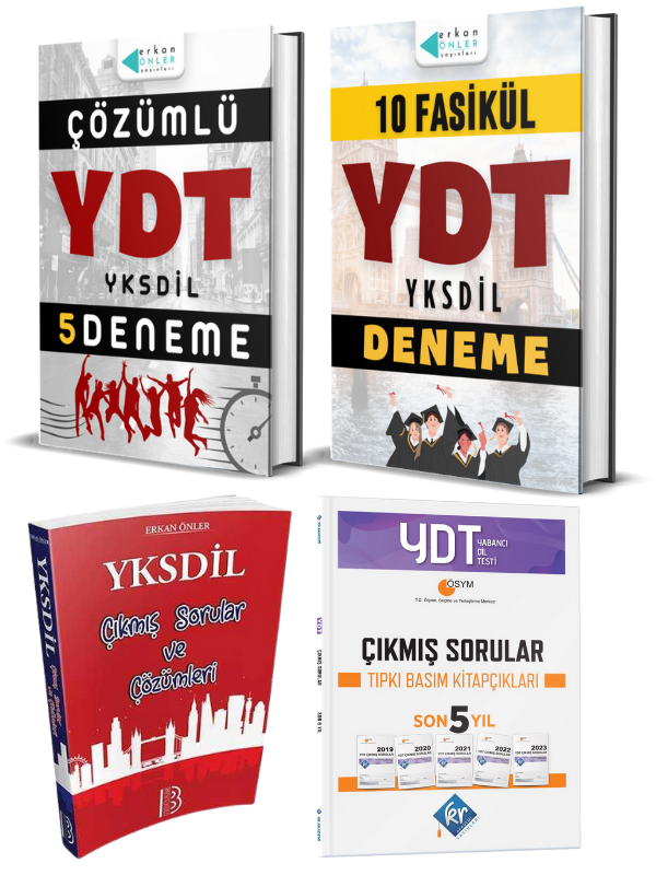 YDT-YKSDİL DENEME VE ÇIKMIŞ SORULAR SETİ