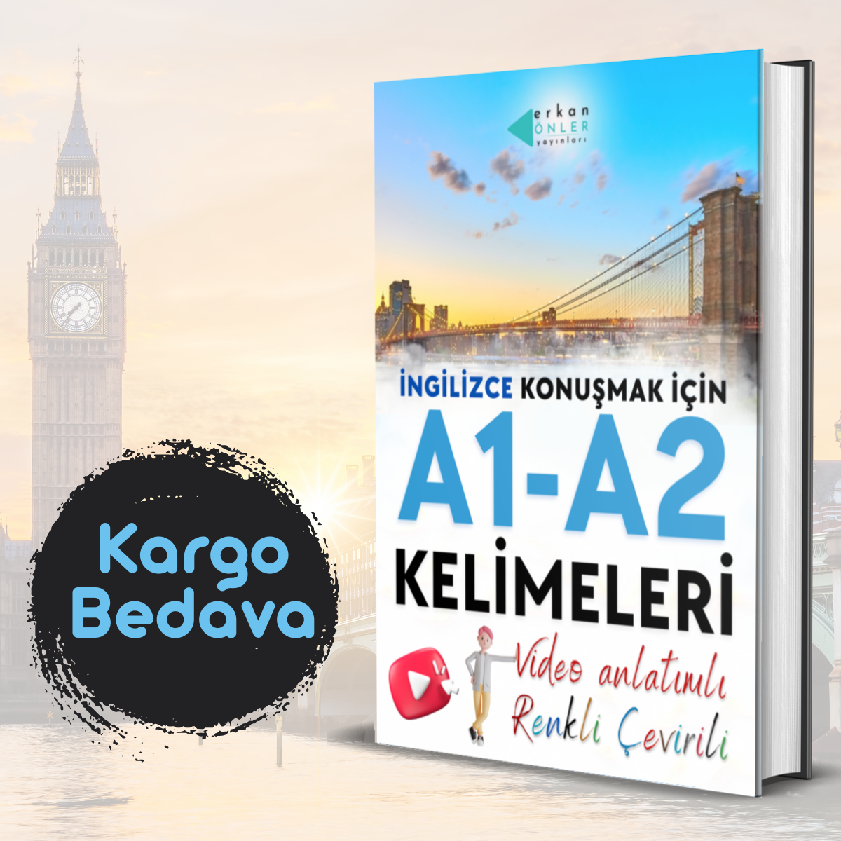 A1 - A2 Kelimeleri (Video Dersler+Kitap)