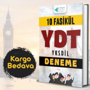 YDT-YKSDİL 10 FASİKÜL DENEME
