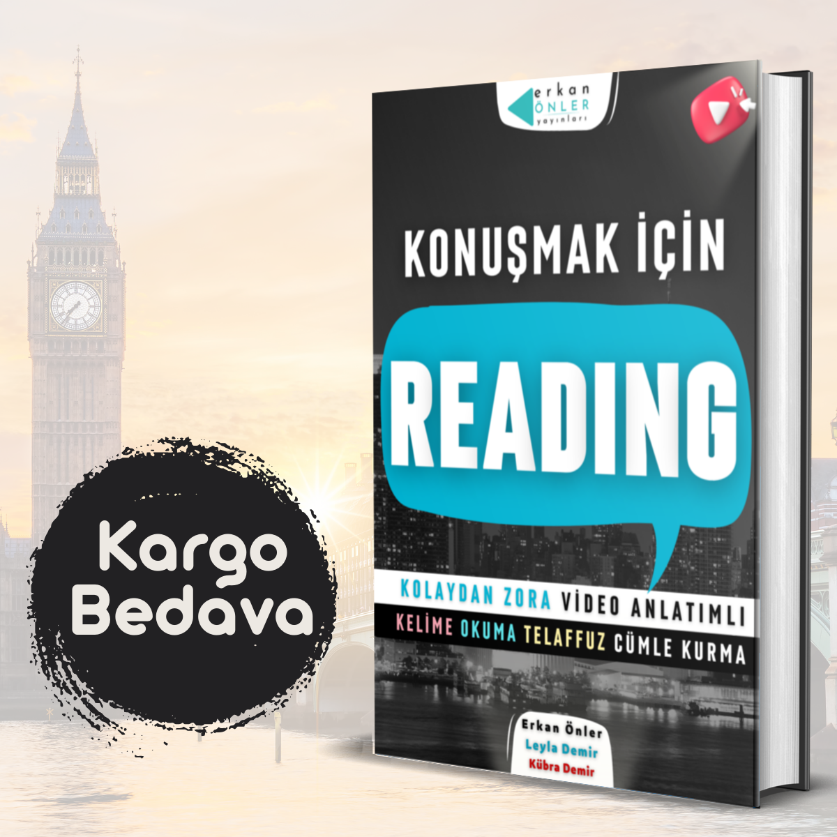 Konuşmak İçin Reading (Video dersler + Kitap)