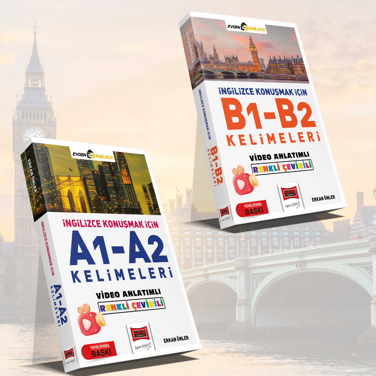 A-B KELİME SETİ (2 KİTAP+VİDEO DERSLER)