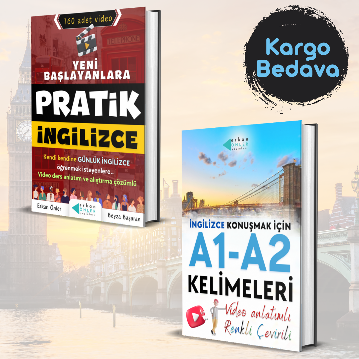 PRATİK ve A KELİME SETİ  (2 KİTAP+VİDEO DERSLER)