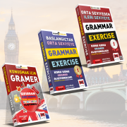 SIFIRDAN İLERİ SEVİYEYE TAM GRAMER SETİ (3 KİTAP+VİDEO DERSLER)