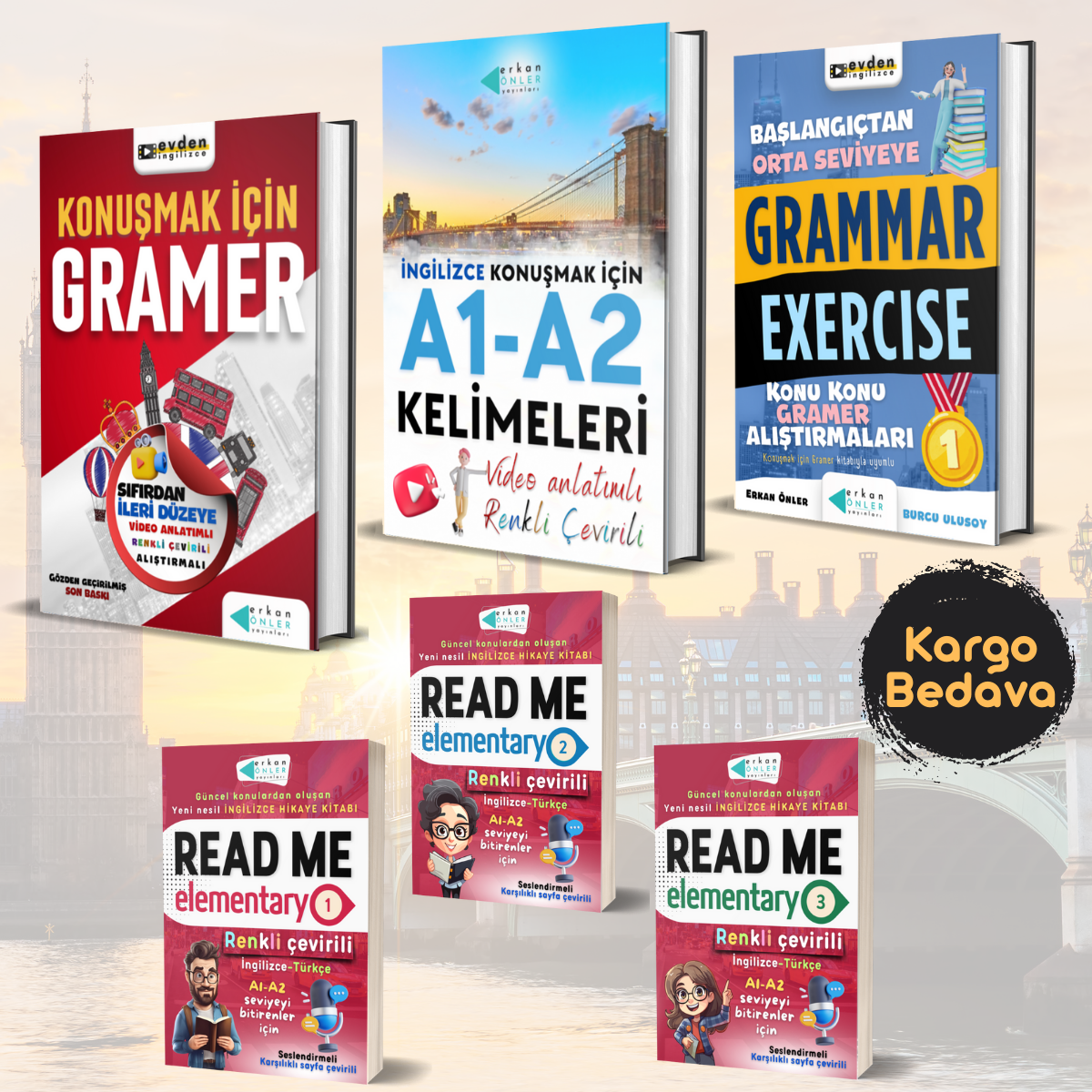 A1-A2 İNGİLİZCE EĞİTİM SETİ