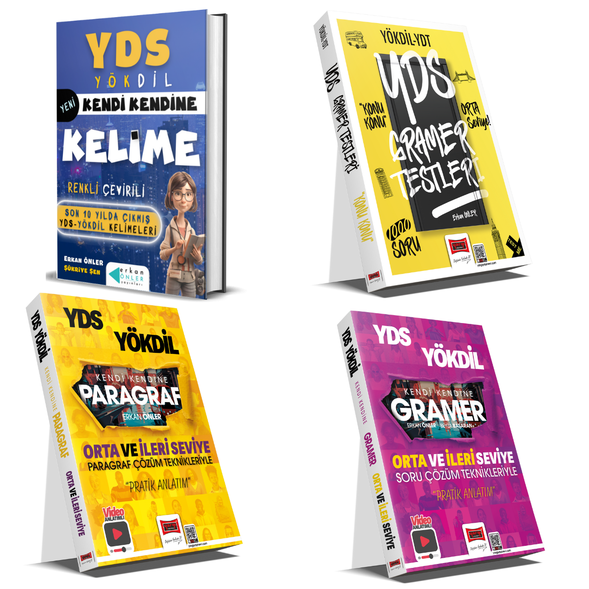 YDS-YÖKDİL ORTA SEVİYE SINAV HAZIRLIK SETİ (PAKET-2)