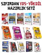 YDS-YÖKDİL SIFIRDAN TAM HAZIRLIK SETİ (14 KİTAP)