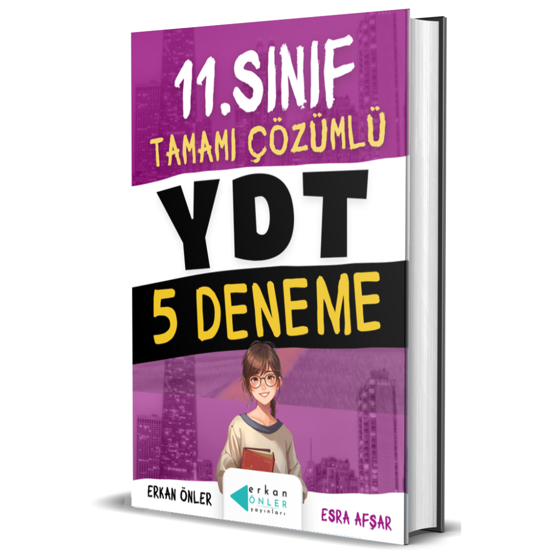 11.SINIF YDT-YKSDİL ÇÖZÜMLÜ 5 DENEME