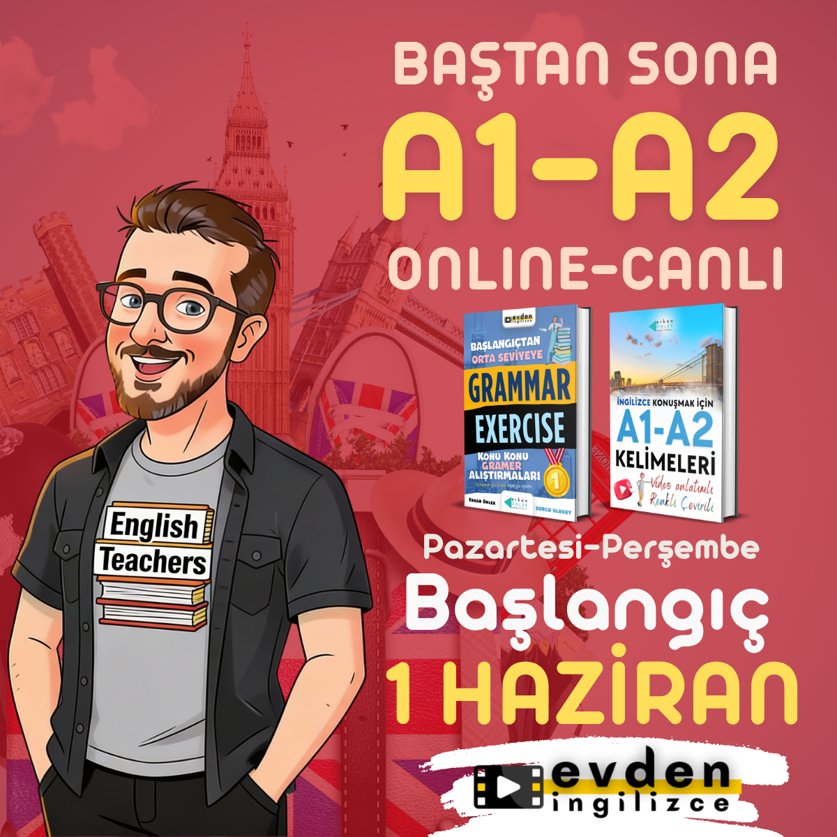 BAŞTAN SONA A1-A2 İNGİLİZCE