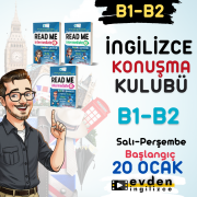 İNGİLİZCE KONUŞMA KULUBÜ (B1-B2 seviyede olanlara)