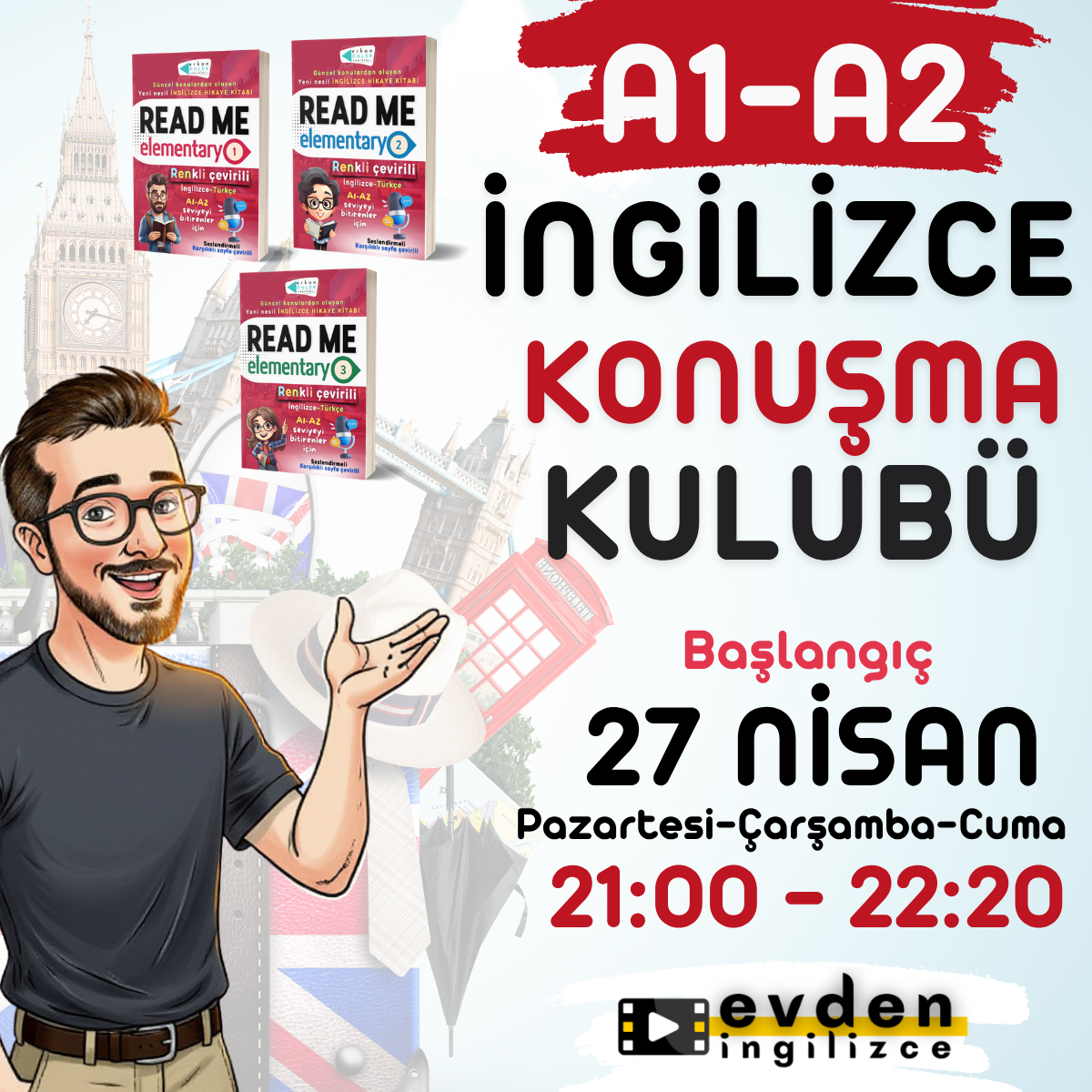 A1-A2 İNGİLİZCE KONUŞMA KULÜBÜ