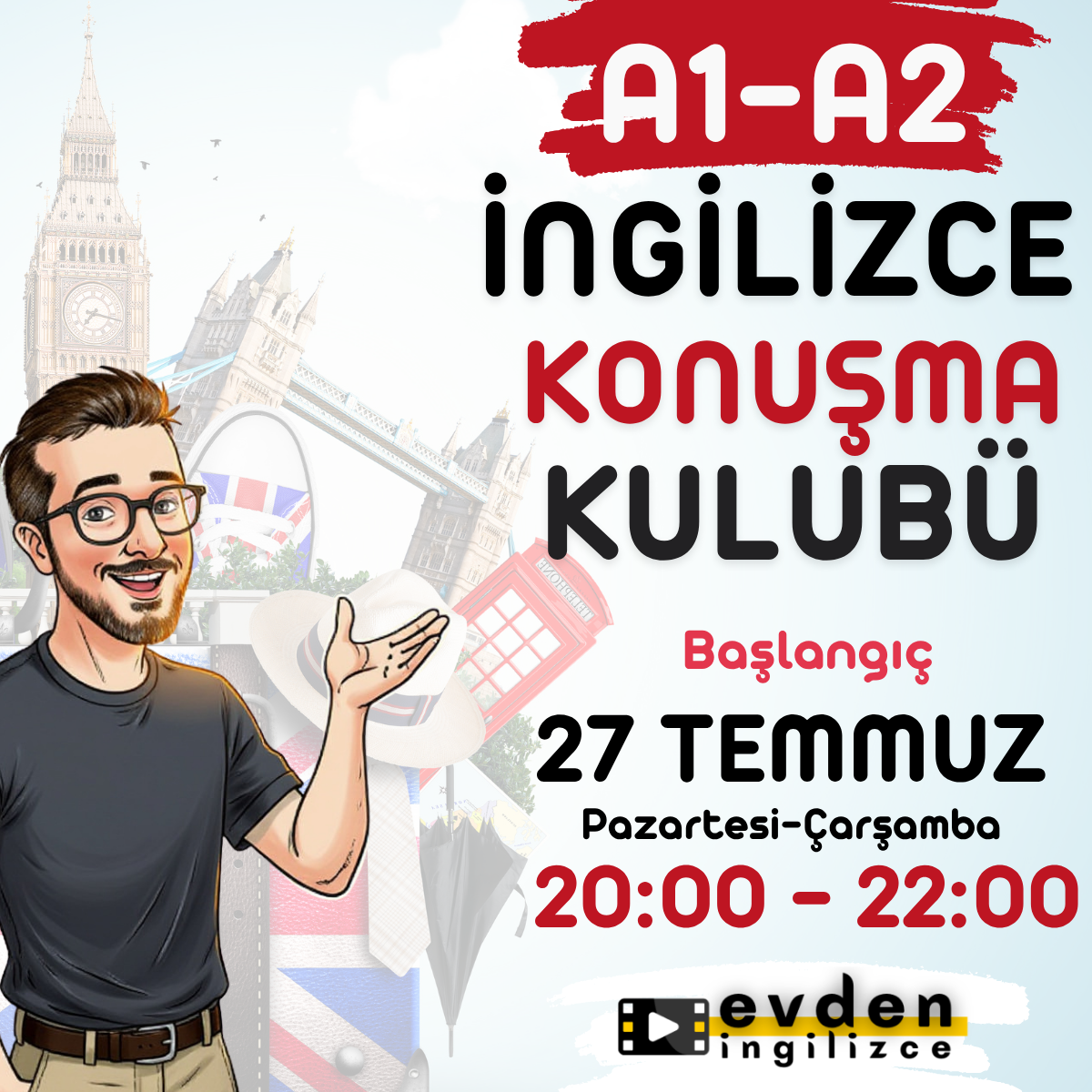 A1-A2 İNGİLİZCE KONUŞMA KULÜBÜ