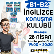 B1-B2 İNGİLİZCE KONUŞMA KULUBÜ