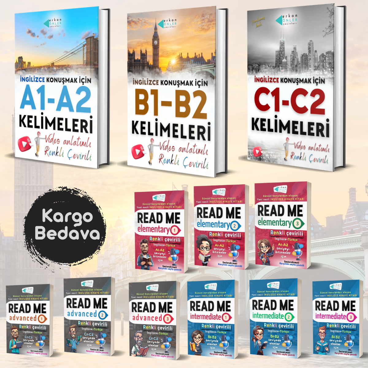 BAŞTAN SONA KELİME VE OKUMA SETİ