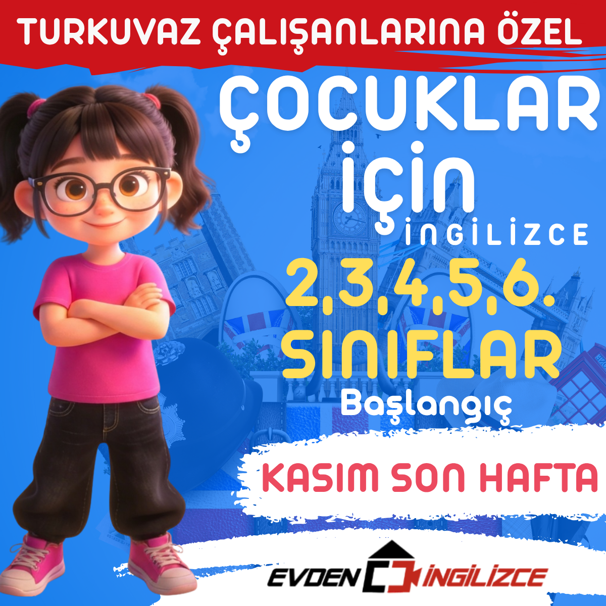 ÇOCUKLAR İÇİN İNGİLİZCE