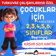 ÇOCUKLAR İÇİN İNGİLİZCE